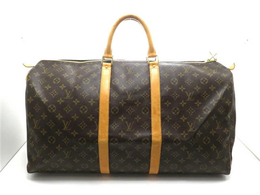 LOUIS VUITTON Keepall Boston Bag Monogram